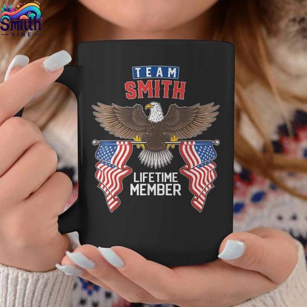 American Eagle Team Smith Lifetime Member Coffee Mug 2