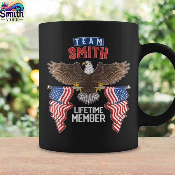 American Eagle Team Smith Lifetime Member Coffee Mug 3