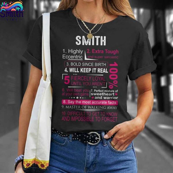 Fierce Loyalty With Smith T Shirt 4