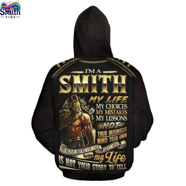 God Made The Strongest And Named Them Smith 3D Hoodie 2 1