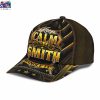 Keep Calm And Let Smith Handle It Baseball Cap 2