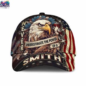 NeverUnderestimate The Power Of A Smith American Baseball Cap 1