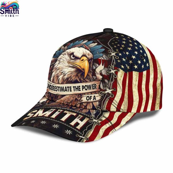 NeverUnderestimate The Power Of A Smith American Baseball Cap 3