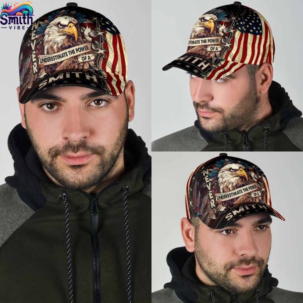 NeverUnderestimate The Power Of A Smith American Baseball Cap 4