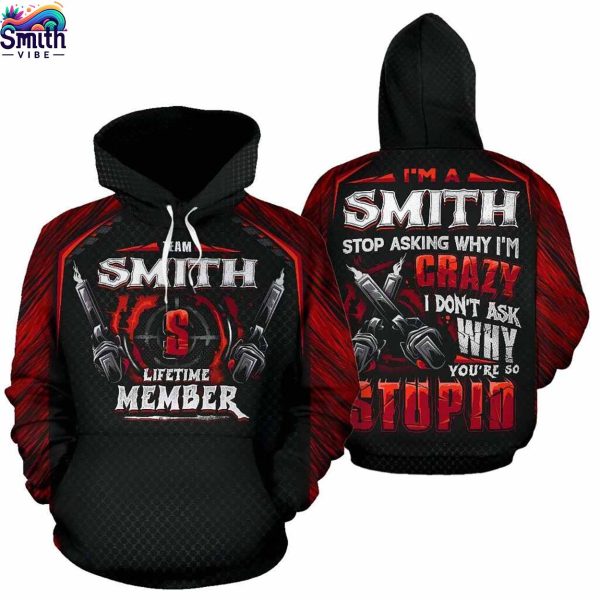 Smith 3D Hoodie Gifts For Lovers 1