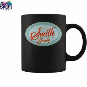 Smith Family Black Coffee Mug 1