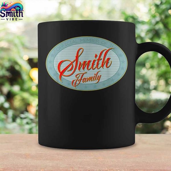 Smith Family Black Coffee Mug 2