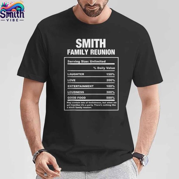 Smith Family Team Reunion T Shirt Style 3 1