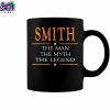 Smith Name Gift The Myth The Man The Legend Coffee Mug 1