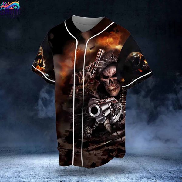 Smith Skull Shotgun Baseball Jersey 2