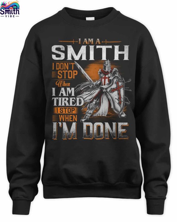 Smith Sweatshirt I Don't Stop Until I'm Done