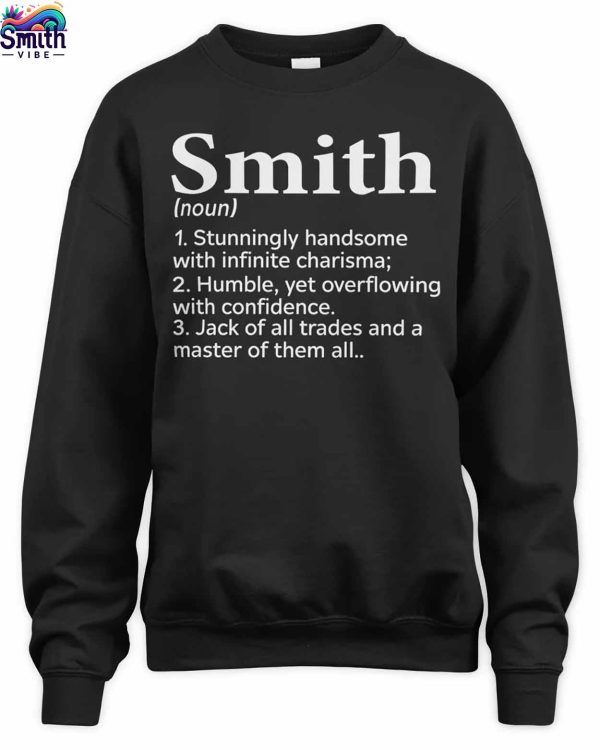 Smith Sweatshirt Stunningly Handsome Confident and Versatile 2 1