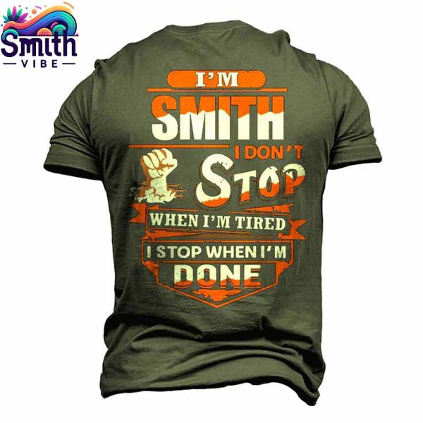 Smith T Shirt Design On Back 1