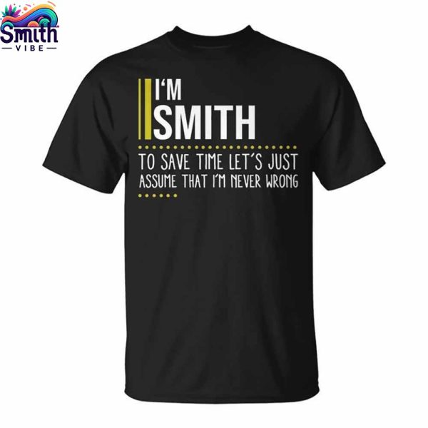 Smith T-Shirt Trusting Yourself