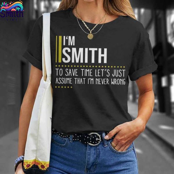 Smith T Shirt Trusting Yourself 4