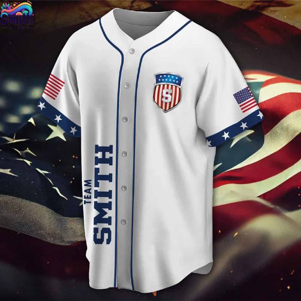 Team Smith Life Member American Baseball Jersey 2