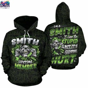 Team Smith Lifetime Member 3D Hoodie For Men 1