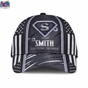 Team Smith Lifetime Member Silver Baseball Cap 1