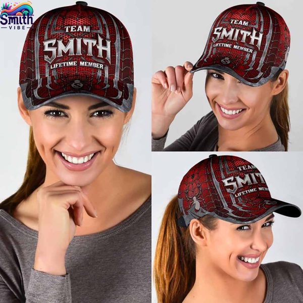 Team Smith Lifetime Member Spider Baseball Cap 4 1