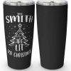 The Smith Are Lit For Christmas Tumbler 2 3