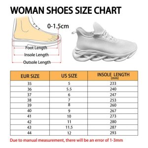 Women Shoes Size Chart